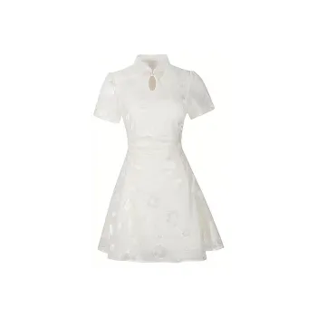 JOSR Short Sleeved Dresses Women's White