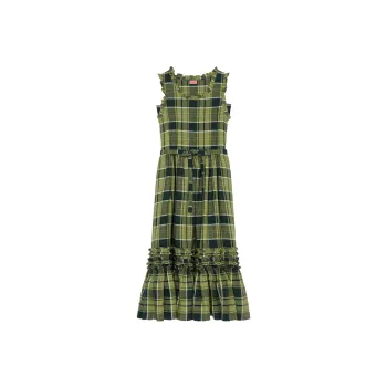 KENZO Sleeveless Dresses Women's Green