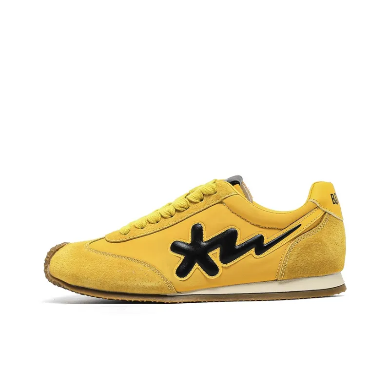 B.Duck Summer Travis Scott X AJ1 Lightning Collection Casual Shoes Women's Low Top Beige/Yellow/Red/Pink-6
