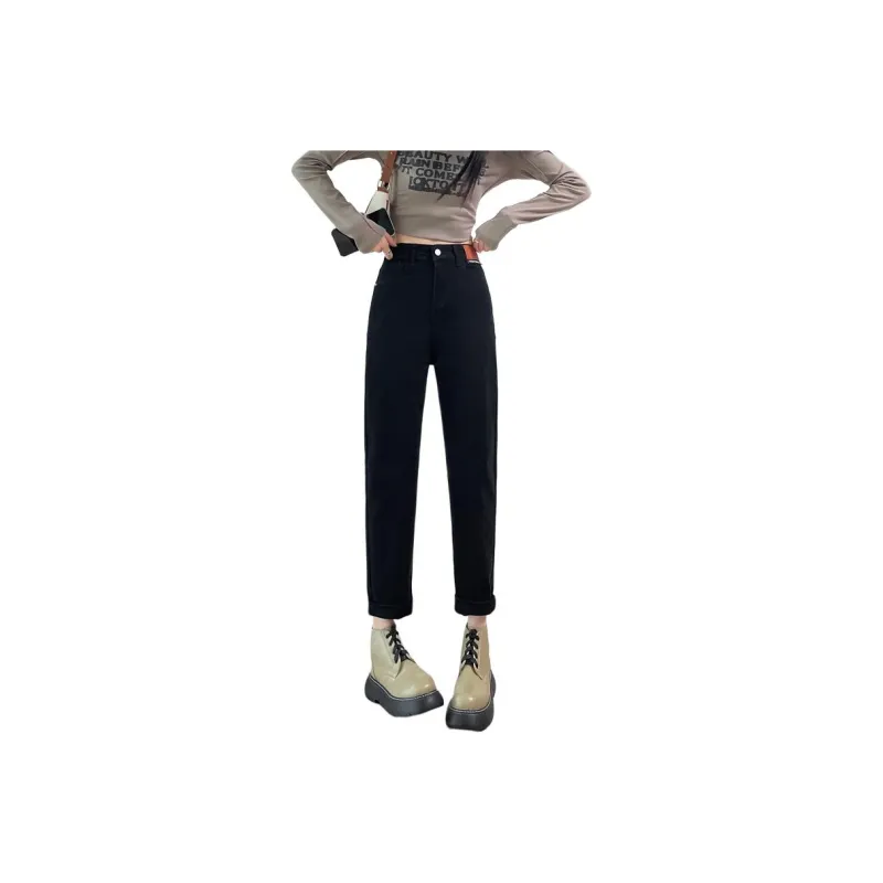 SITOL Jeans Women's Beige Apricot-14