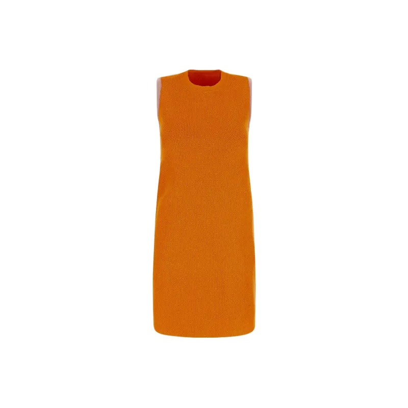 Jacquemus Sleeveless Dresses Women's Orange-0