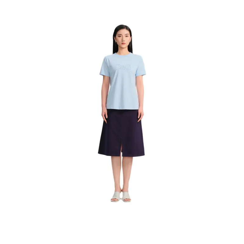 Blood Glitter Denim Long Skirts Women's-3