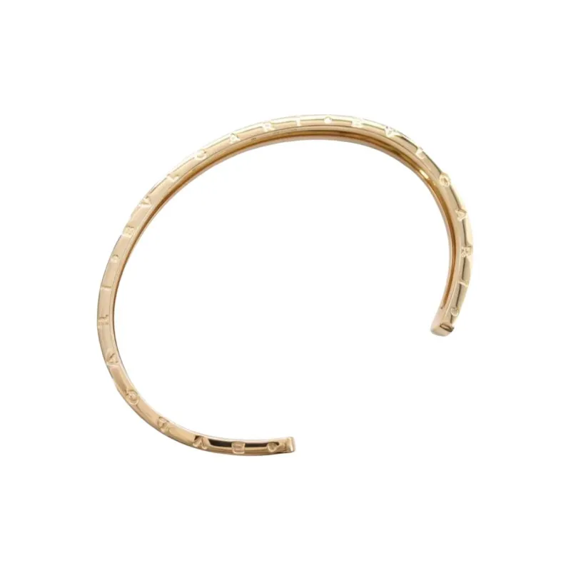 BVLGARI 2010s 18K Rose Gold B Zero1 Bracelet-2