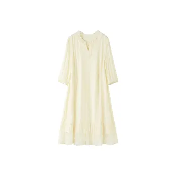 To The West Long-Sleeved Dresses Women's Beige
