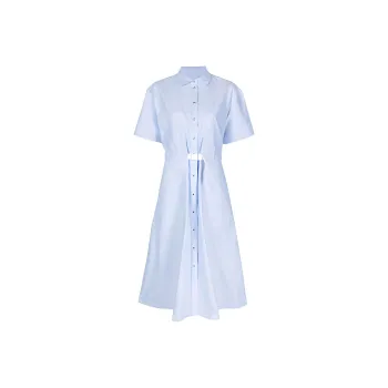 Moncler Short-Sleeved Dresses Women's Sky Blue