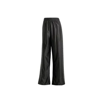 Adidas Originals Embellished 3 Stripes Track Pants Knitted Sports Pants Women's Black