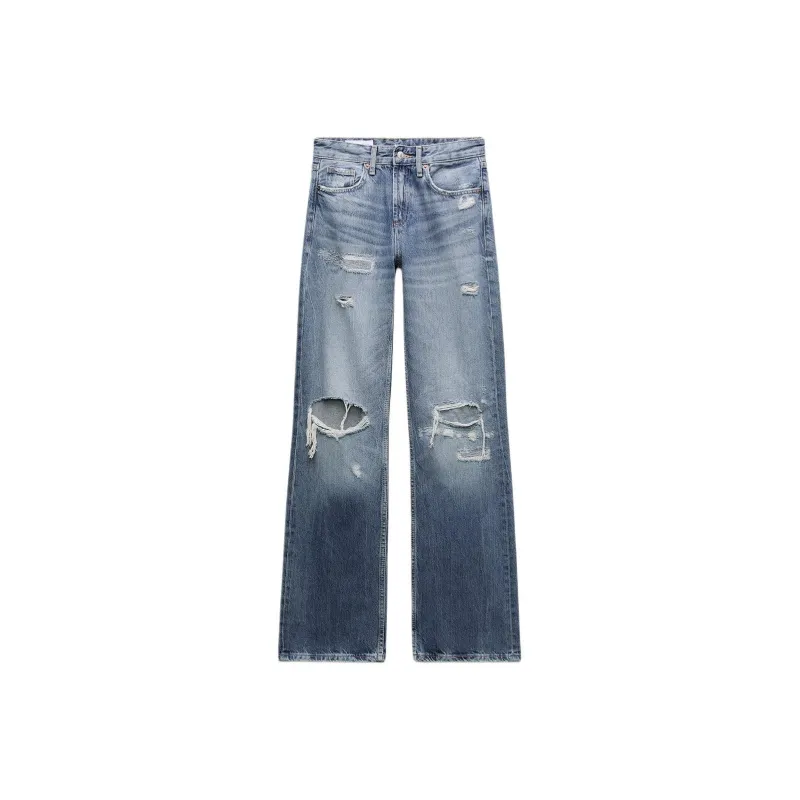 ZARA Jeans Women's Blue-0