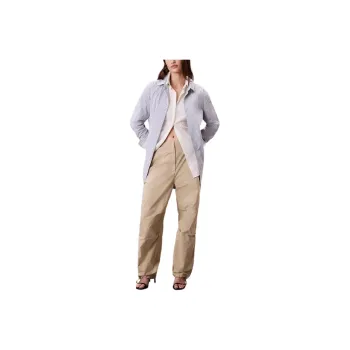 CALVIN KLEIN Casual Pants Europe Version Women's White Pepper