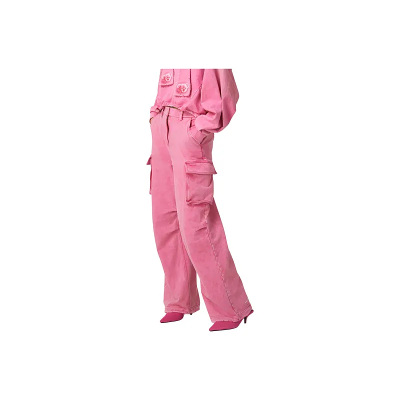 LALABOBO Jeans Women's Pink-0