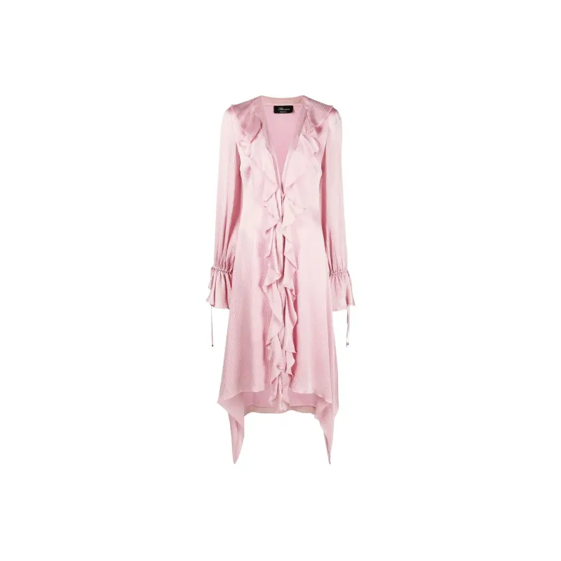 Blumarine Long-Sleeved Dresses Women's Pink-0