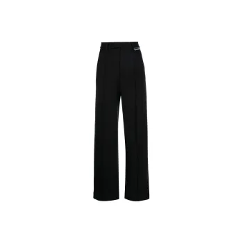 Vetements Wide Leg Molton Tailored Pants 'Black'