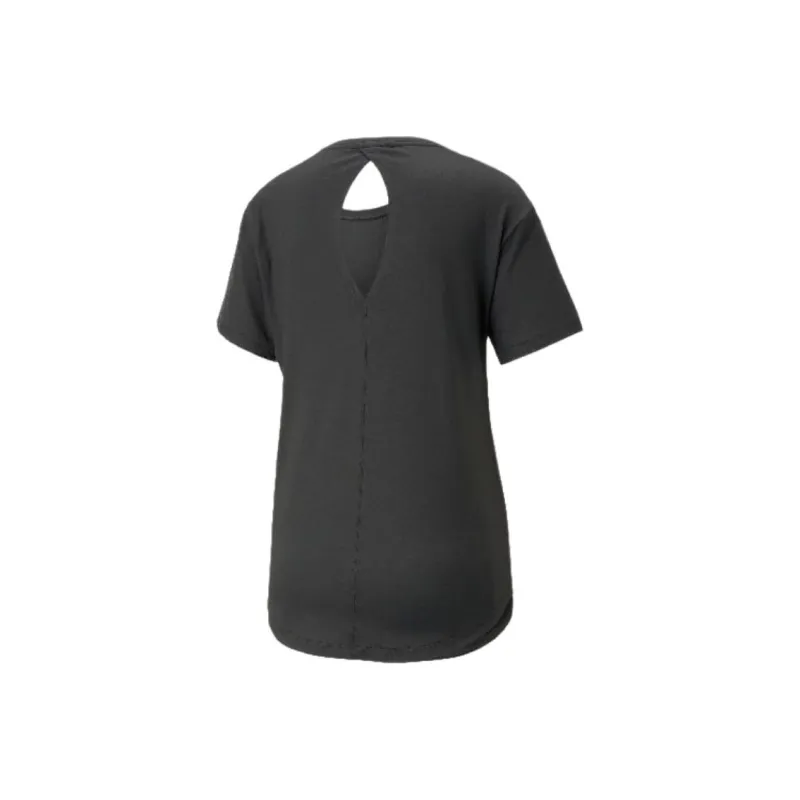 PUMA Studio Yogini Lite T Shirt Women's Black-1