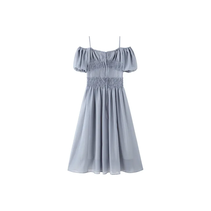 ZHOUMIAO Short Sleeved Dress Women's-2