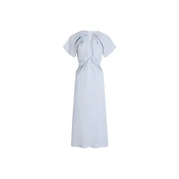 VIKTORIACHAN Short-Sleeved Dresses Women's Light Blue