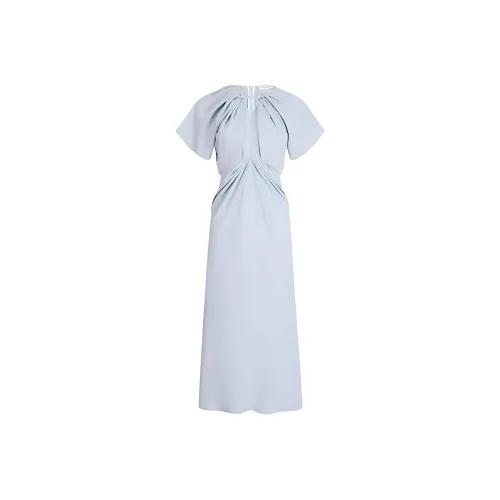 VIKTORIACHAN Short-Sleeved Dresses Women's Light Blue