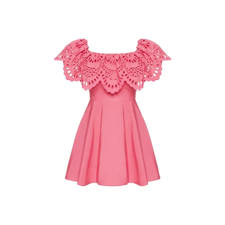 Valentino Sleeveless Dresses Women's Pink-0