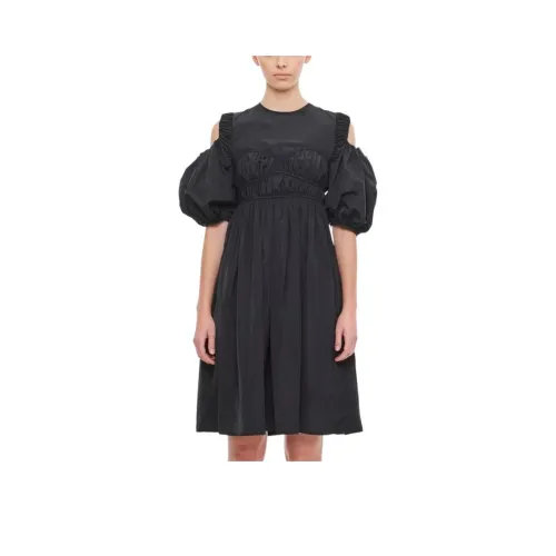 CECILIE BAHNSEN Short-Sleeved Dresses Women's Black