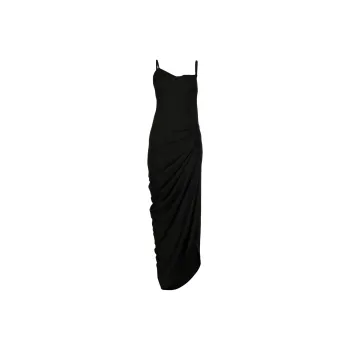 Jacquemus La Robe Saudade Longue 'Black'