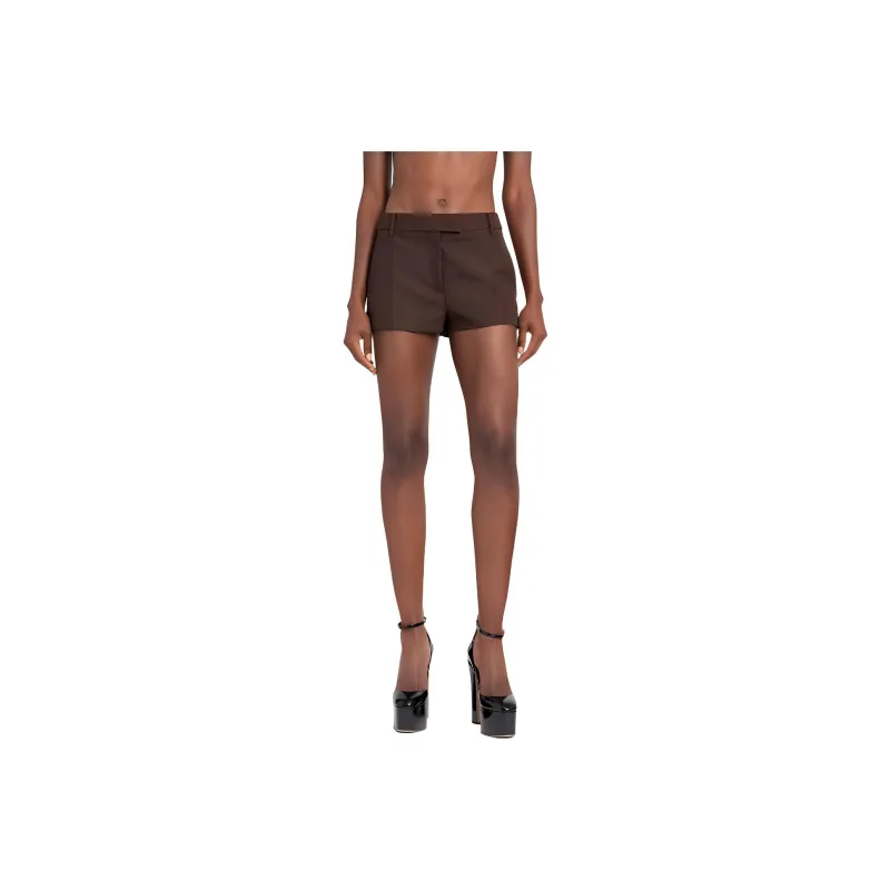 Valentino SS23 Casual Shorts Women's Brown-0