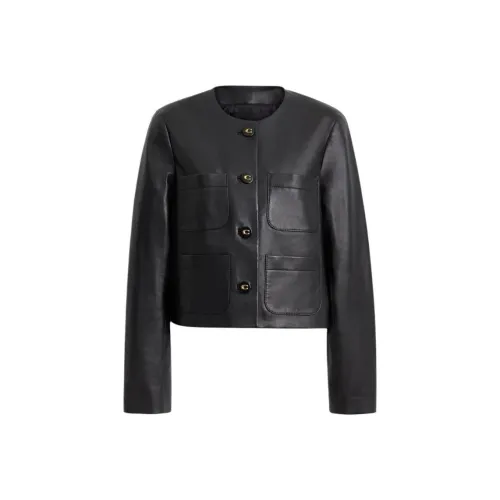 COACH Puffer Jacket Women's Black