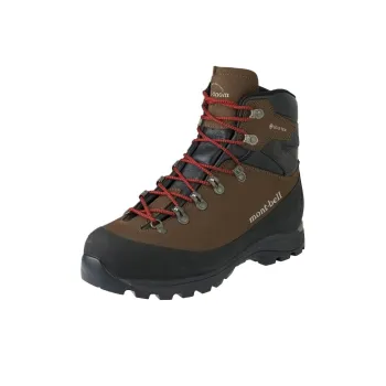 MONTBELL Waterproof And Breathable High Top Hiking Shoes Men's Brown