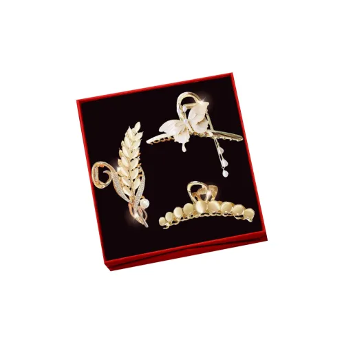 Enchanting Cat Alloy Hair Clips Women's