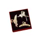 TD26 Elegance Butterfly Loves Flower Hair Clip Claw Clip Three-Piece Set
