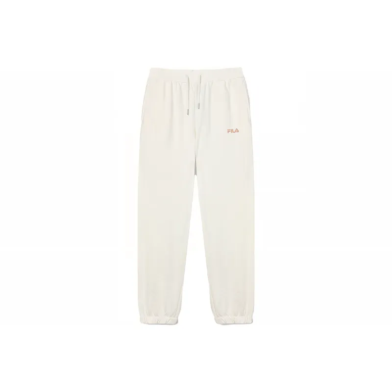 FILA Knitted Sweatpants Women's Ivory-0