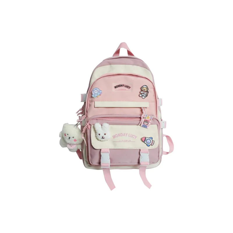 CARTELO Nylon Backpack Regular Unisex Multicolor-1