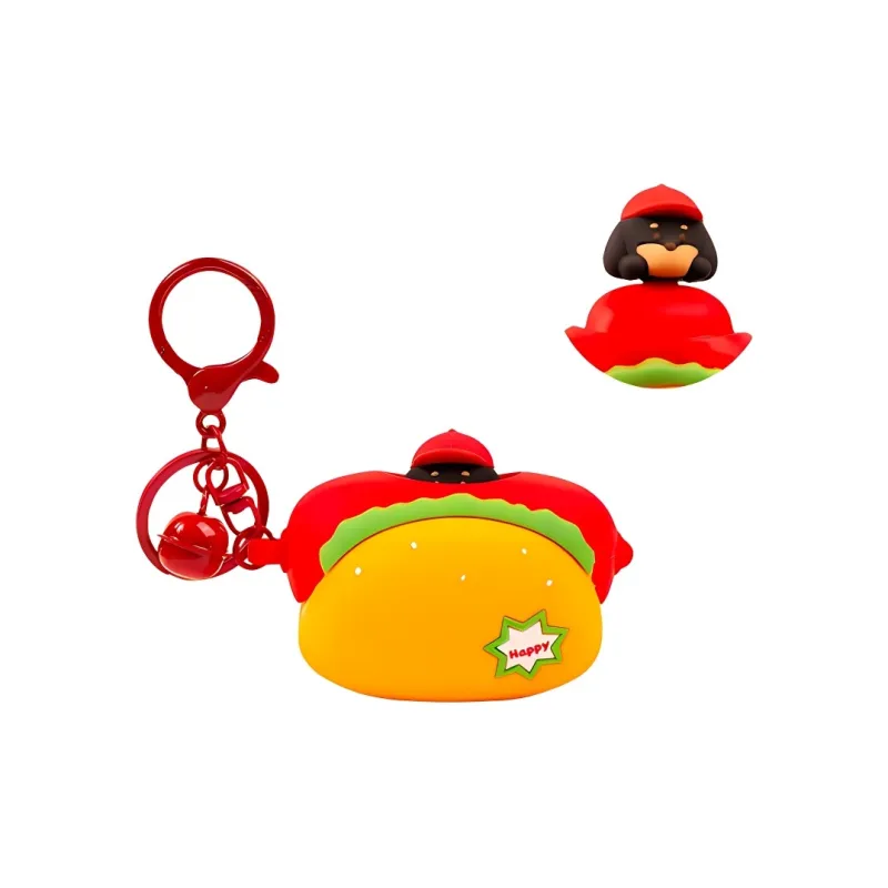 Jinnew Silicone Keychains Unisex-1
