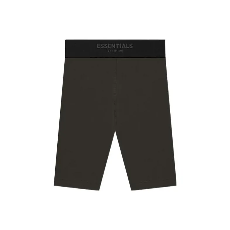 Fear Of God Essentials Women's Sport Shorts Off Black-0