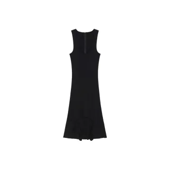 GIVENCHY SS22 Sleeveless Dress Women's Black