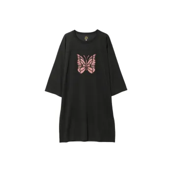 Needles FW24 Short Sleeved Dress Women's Black