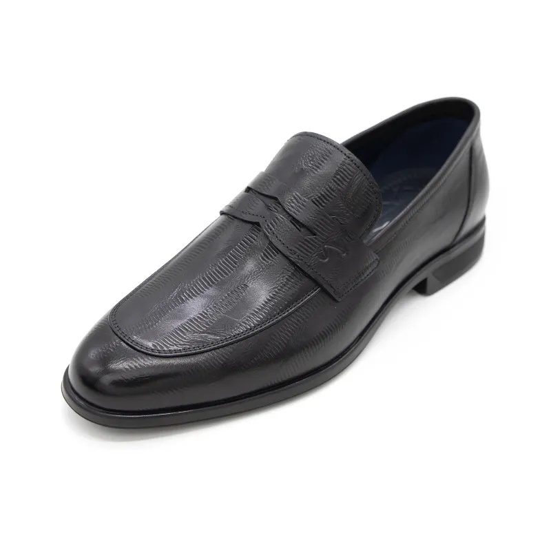 Satchi Business Formal Leather Shoes Men's Black-2