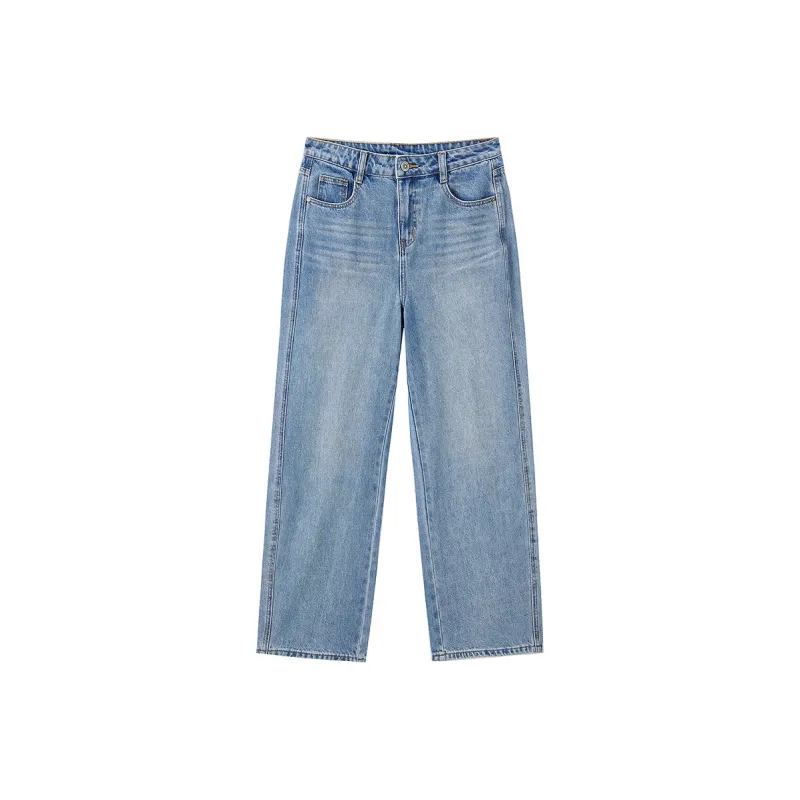 LEDIN Jeans Women's Denim Medium Blue-0