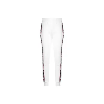 FENDI X Fila Embroidered Jersey Track Pants 'White'
