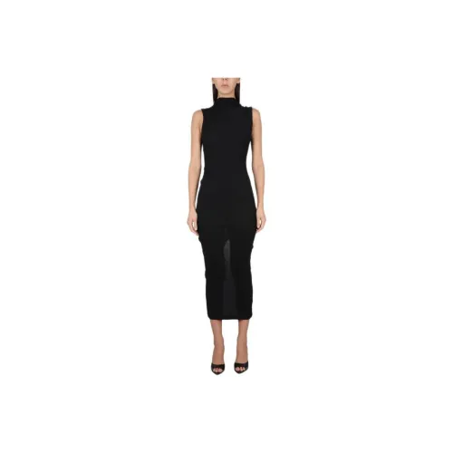 Helmut Lang Sleeveless Dresses Women's Black