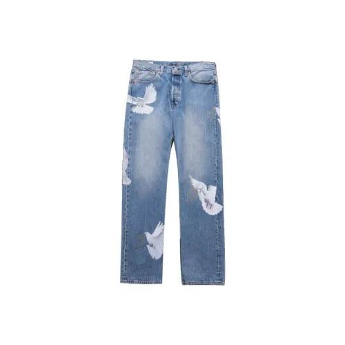 Levis Goodbai SS22 Straight Jeans Women's Denim Blue