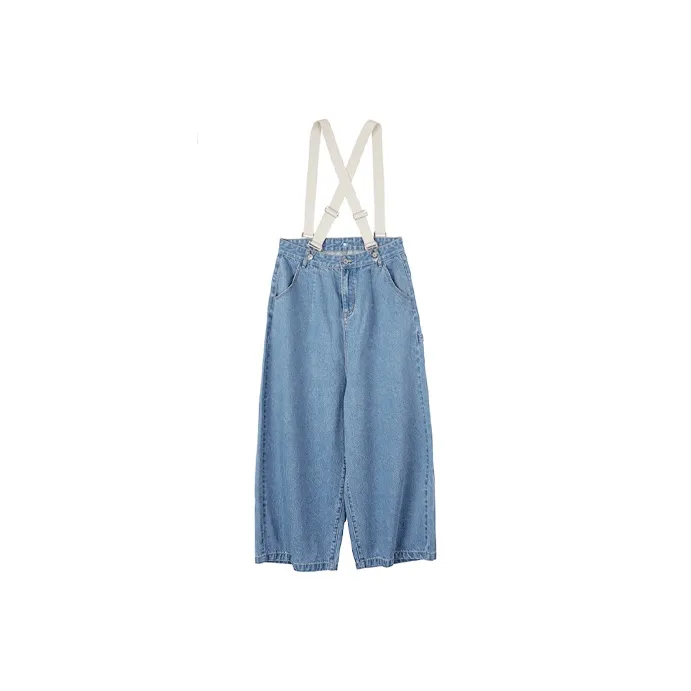 UNRETRO Overalls Women's Light Blue-0