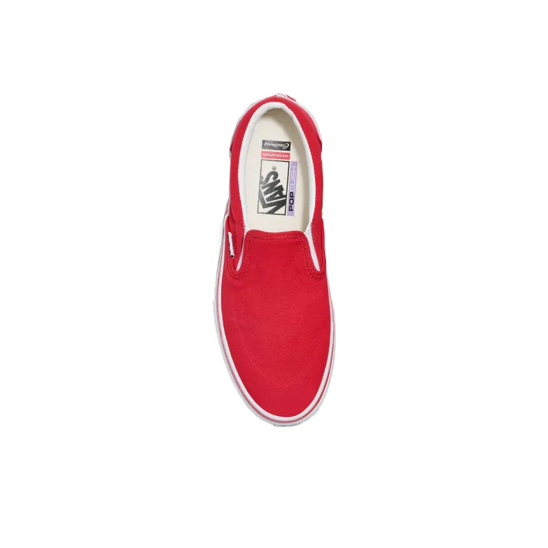 Vans Customs Low Top Canvas Shoes Unisex Red-2