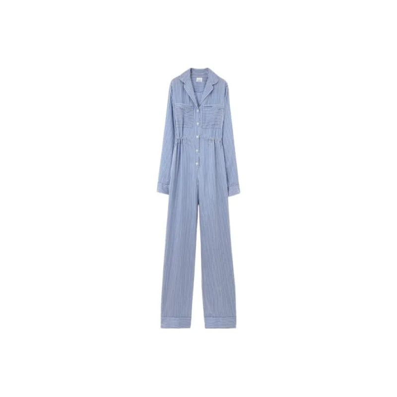 Burberry Jumpsuits Women's Blue-0