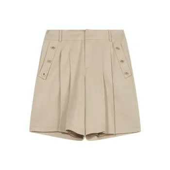 DKNY Casual Shorts Women's Light Brown
