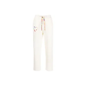 MIRA MIKATI Knitted Sports Pants Women's Ecru