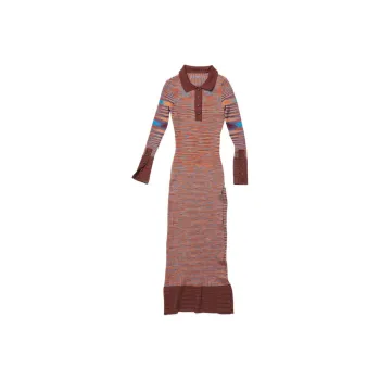 Jacquemus Zucca Striped Knit Dress