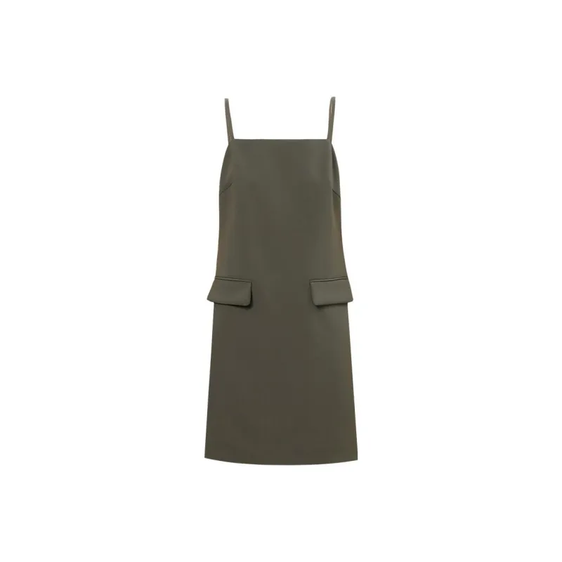 THE SEA LIFE Slip Dresses Women's Shimmer Green-0