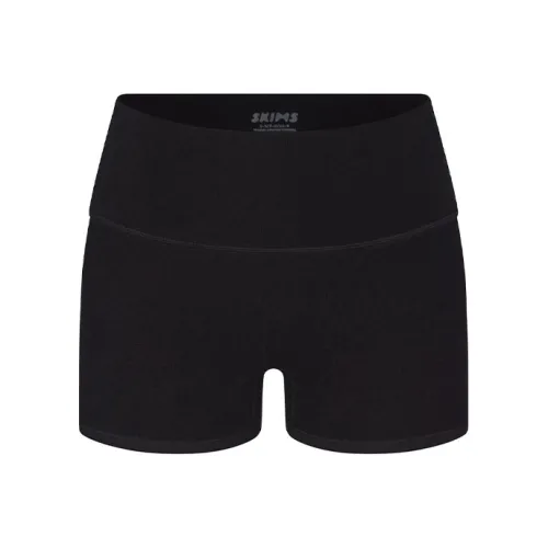 Skims Casual Shorts Women's Agate Black