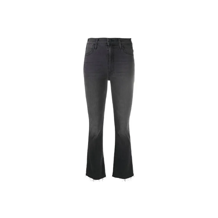 MOTHER Hustler High-rise Flared Jeans-0