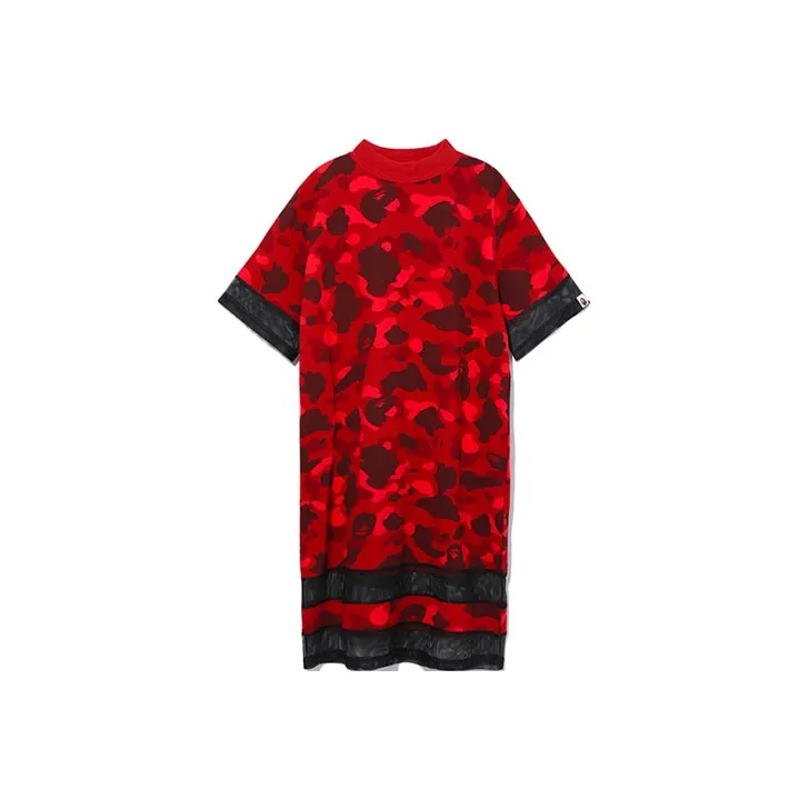 A BATHING APE Bape Short Sleeved Dresses Women's-1