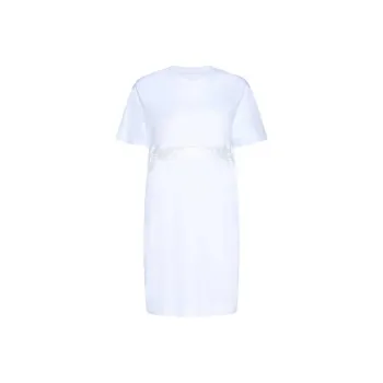 Givenchy Lace Incrustation T Shirt Dress 'White'