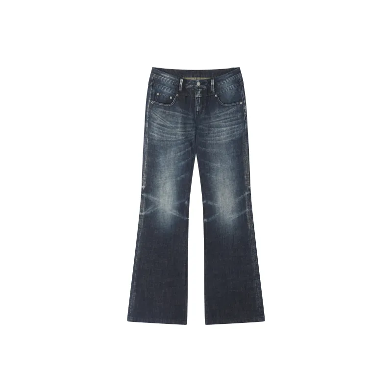 RUNTOTHEFUTURE Jeans Unisex Black Blue-0